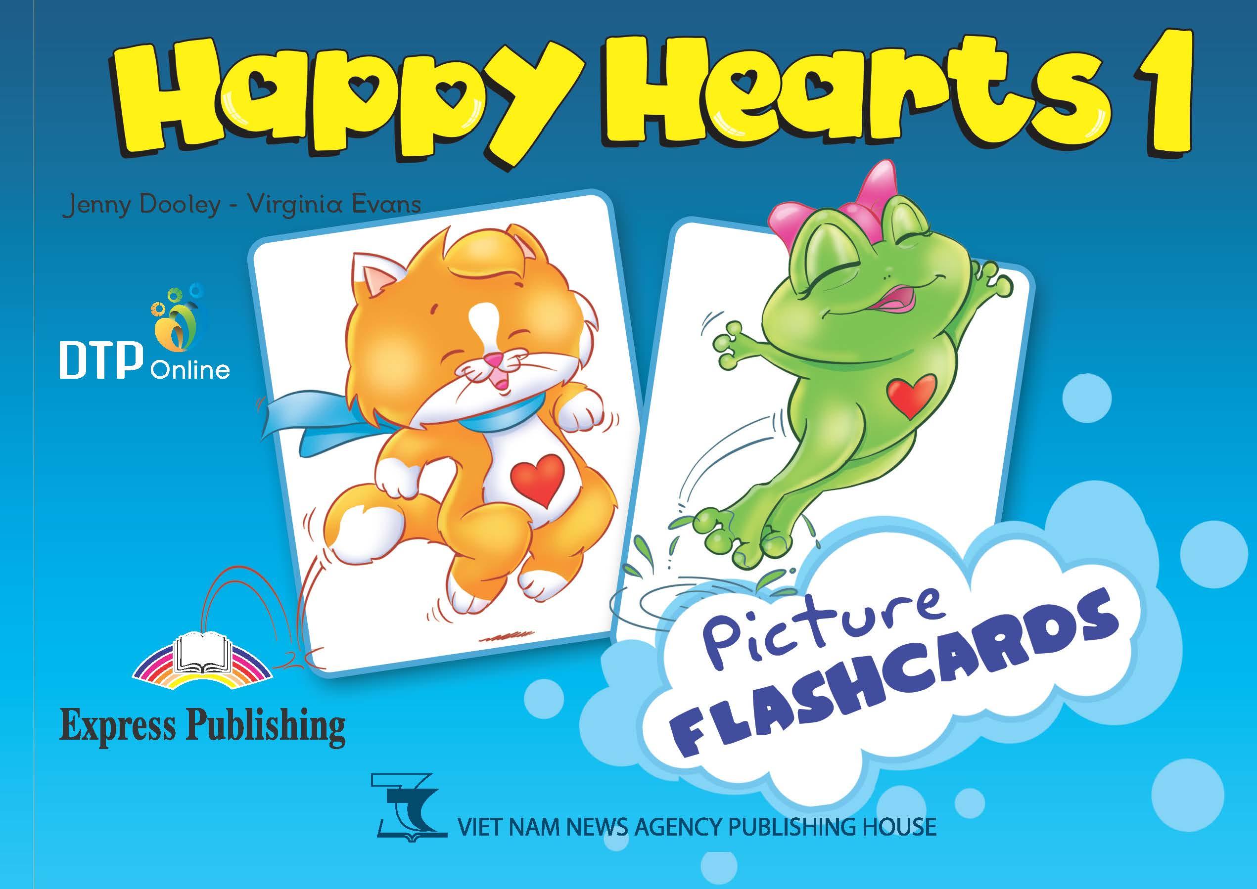 Happy Hearts US 1 Picture Flashcards (Dim 27x22 )