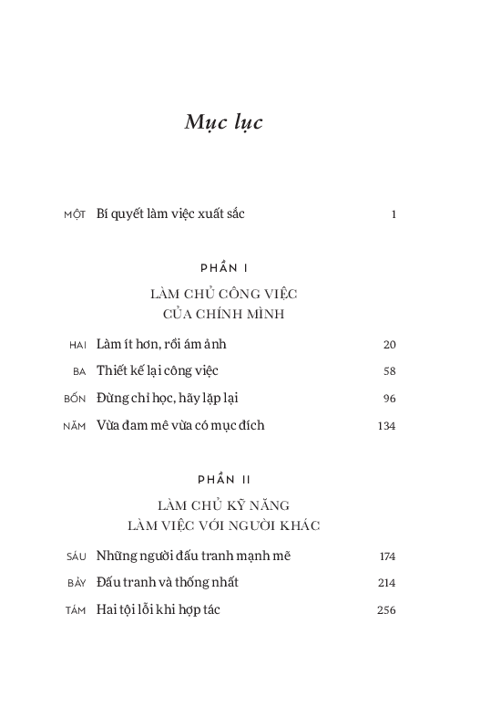 Sách Làm ít được nhiều: Bài học từ những người làm việc hiệu quả nhất