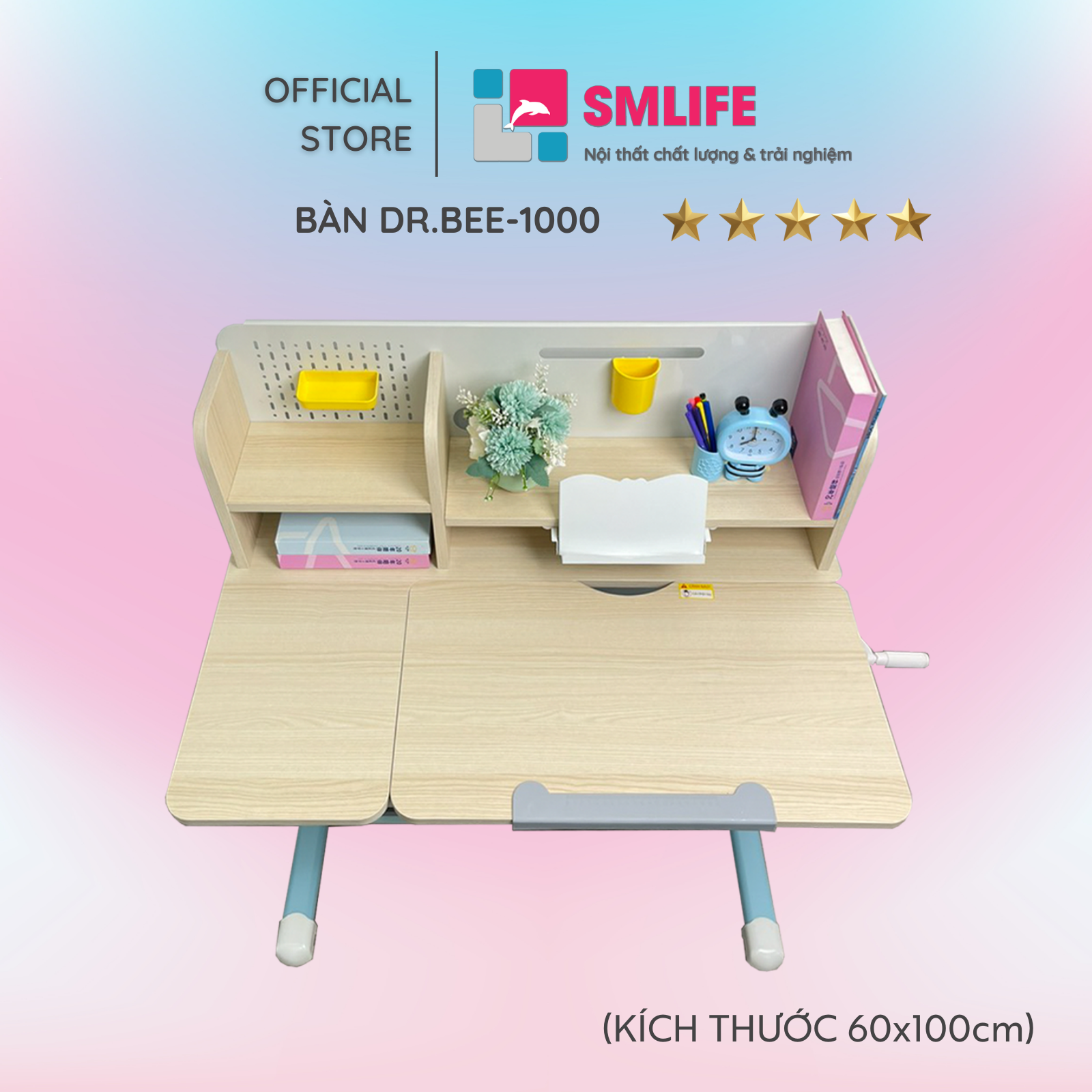 Bàn chống gù SMLIFE cho bé từ 3 - 18 tuổi
