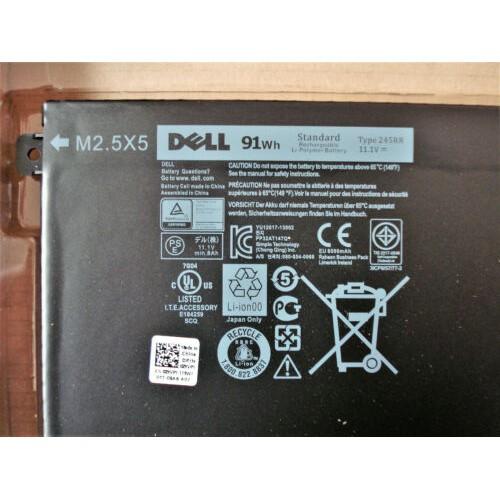 Pin dùng cho Dell XPS 15 9530 Precision M3800 T0TRM H76MV Y758W 245RR Original 91Wh