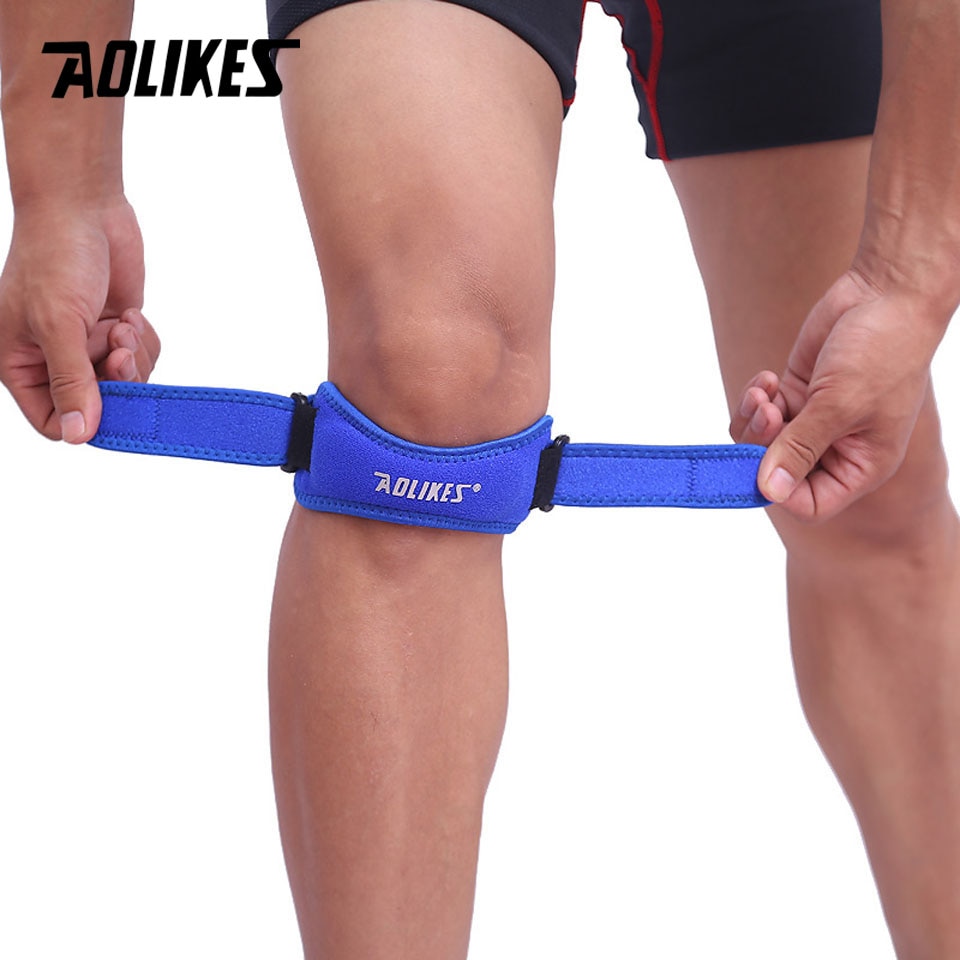 Đai miếng đệm bảo vệ đầu gối AOLIKES A-7919 Sport Damping Patella Belt