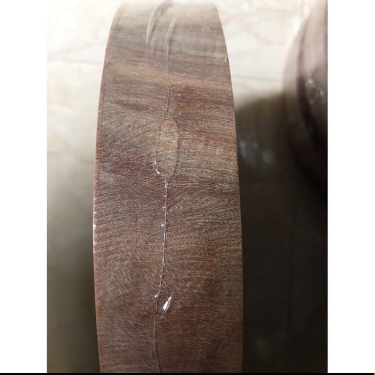 Thớt gỗ nghiến đá ,đường kính 39 dầy 5cm