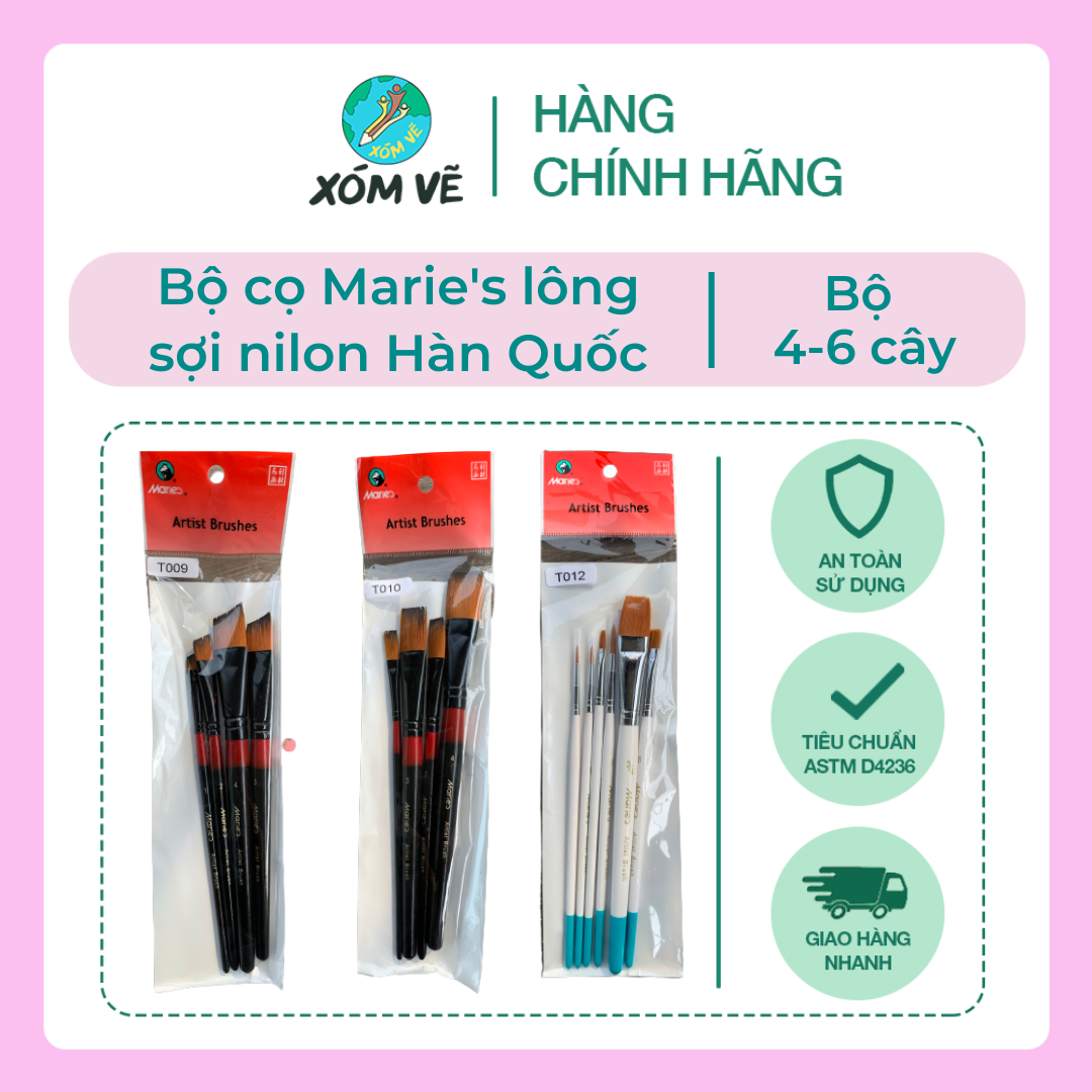 Bộ cọ lông hàn quốc