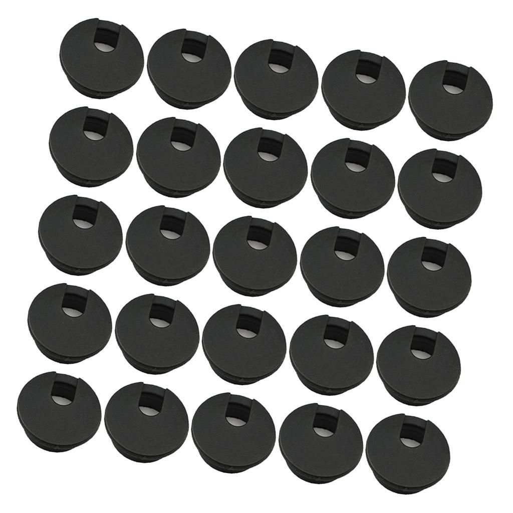 20Pieces 3.5cm  Desk Table Grommets 35mm Cable Cord Hole Cover for
