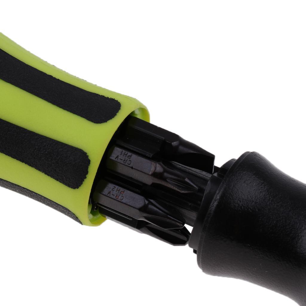 6 In 1 Opening Repair Tools Kit Screwdriver Phillips/Slotted Screwdrivers