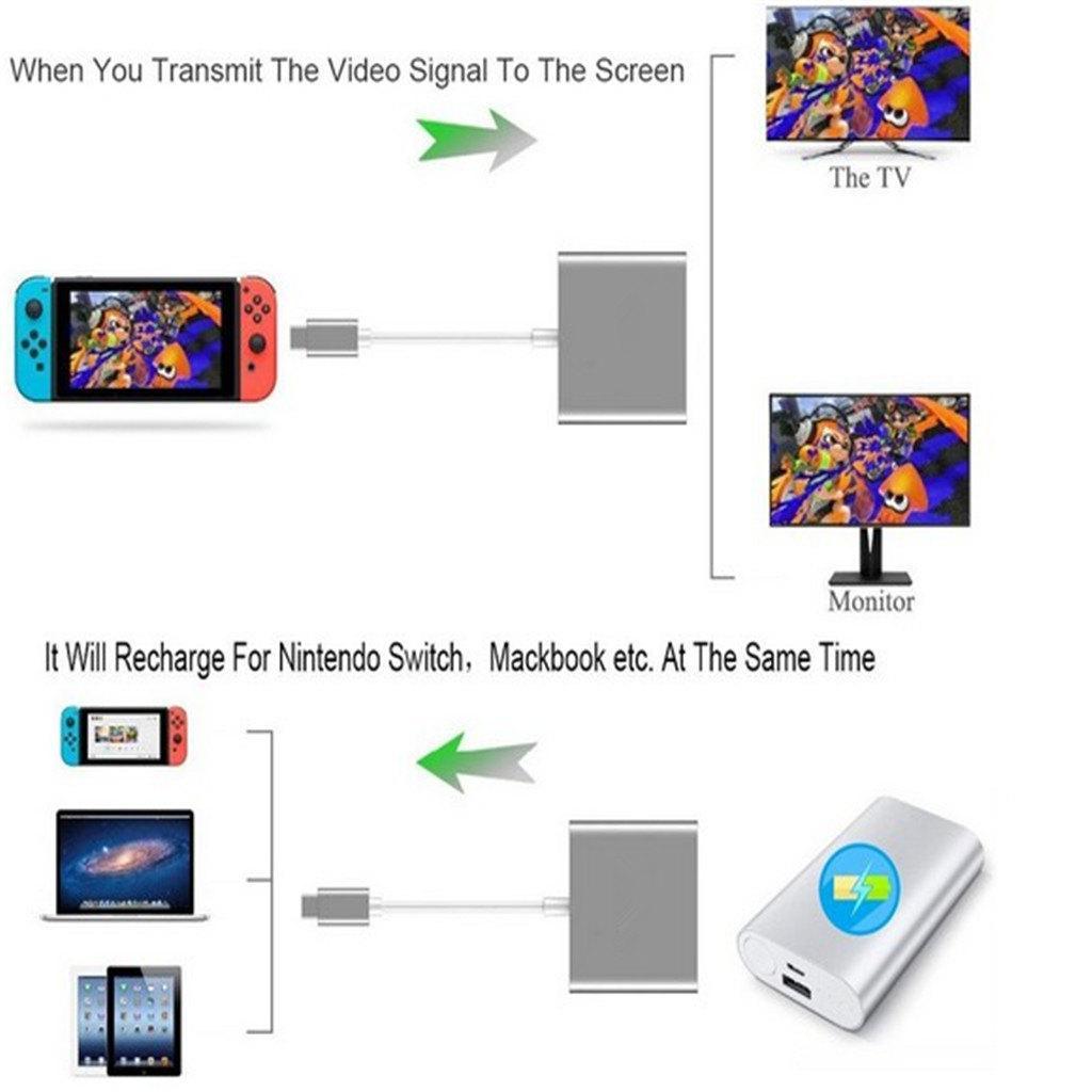 USB Type C to HDMI Adapter 4K For Nintendo Switch MacBook USB 3.0 Adapter