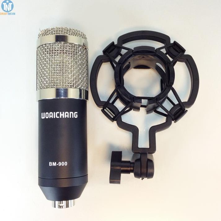 Mic Thu Âm BM900 Waichang, Hát Karaoke, Thu Âm Cực Tốt