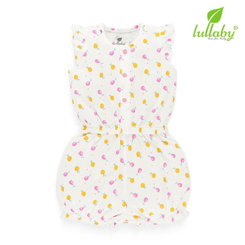 [Giảm Đến 50%] Bộ đồ Jumpsuit bé gái NH4OB - Lullaby Hàng Chính Hãng