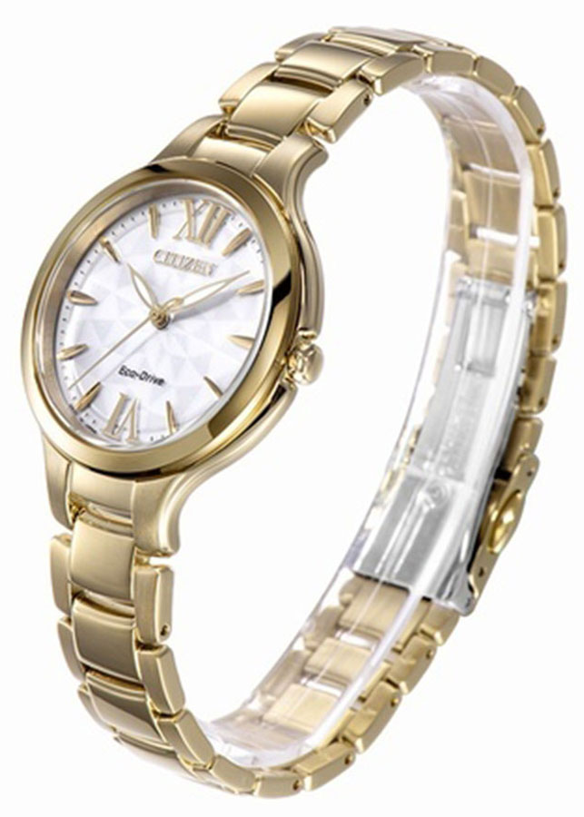 Đồng Hồ Nữ Citizen Dây Thép Không Gỉ EP5997-51A - Mặt Trắng