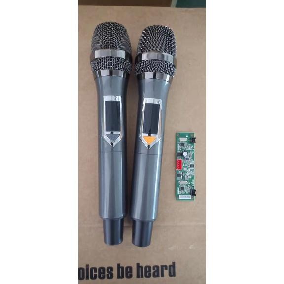 Micro + Bo UHF MS45, có Set Sóng mic chuyên nghiệp