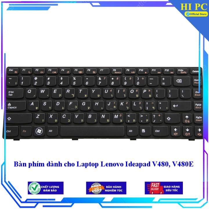 Bàn phím dành cho Laptop Lenovo Ideapad V480 V480E - Phím Zin - Hàng Nhập Khẩu