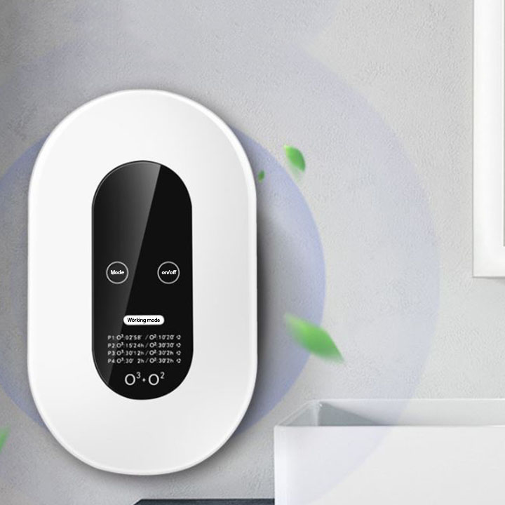 Máy khử mùi mini công nghệ Ozone 4 chế độ