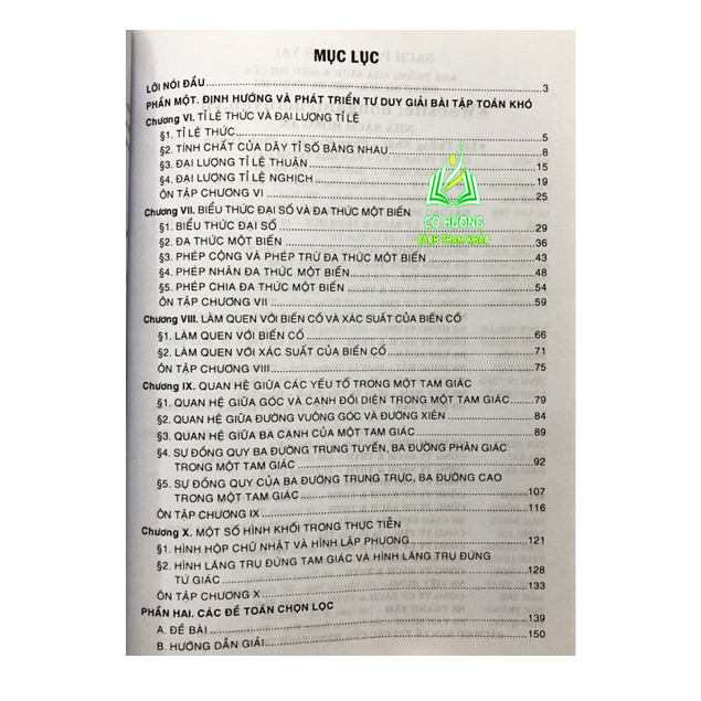 Sách - Định Hướng Và Phát Triển Tư Duy Giải Bài Tập Toán Khó Lớp 7 Tập 1