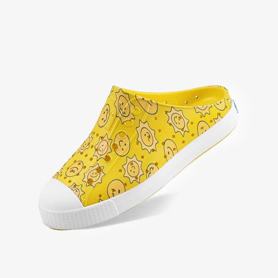 Giày Mules Trẻ Em Unisex NATIVE Jefferson Sugarlite Clog Print H Child