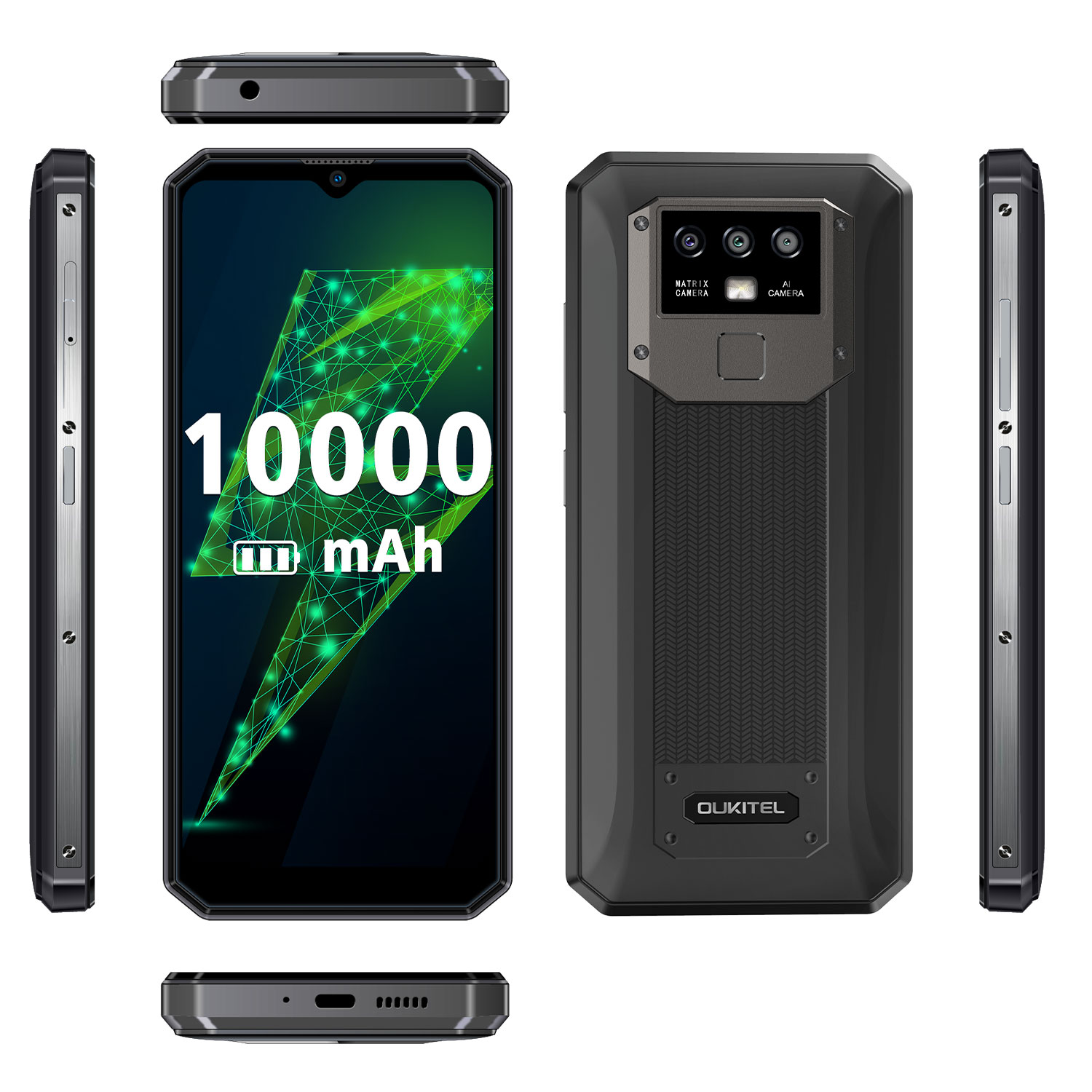 Điện thoại oukitel  k15 pro (chống sốc,pin khủng,pin 10.000mAh ,Ram 8Gb,Rom 128Gb) – hàng chính hãng