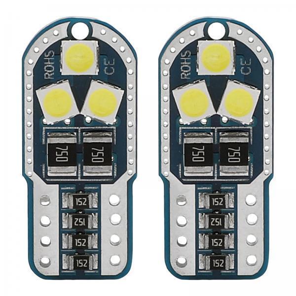 3X 2Pcs  T10 194 168 DC12V LED Lights Bulb Dome Lights  Light Red Light