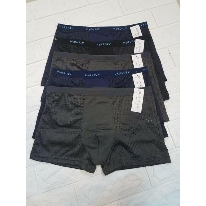 Quần đùi lót Nhật thông hơi hàng cao cấp túi zip xịn xò