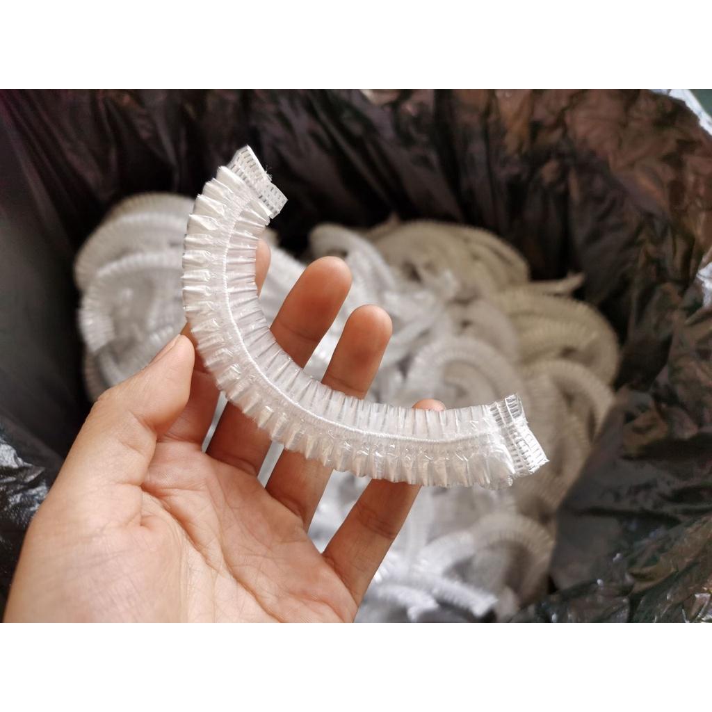 Combo 5 gói Màng Bọc Thực Phẩm An Toàn Set 500 cái , Có Chun Co Dãn Tái Sử Dụng Được Kèm Túi Gấu, giúp chống