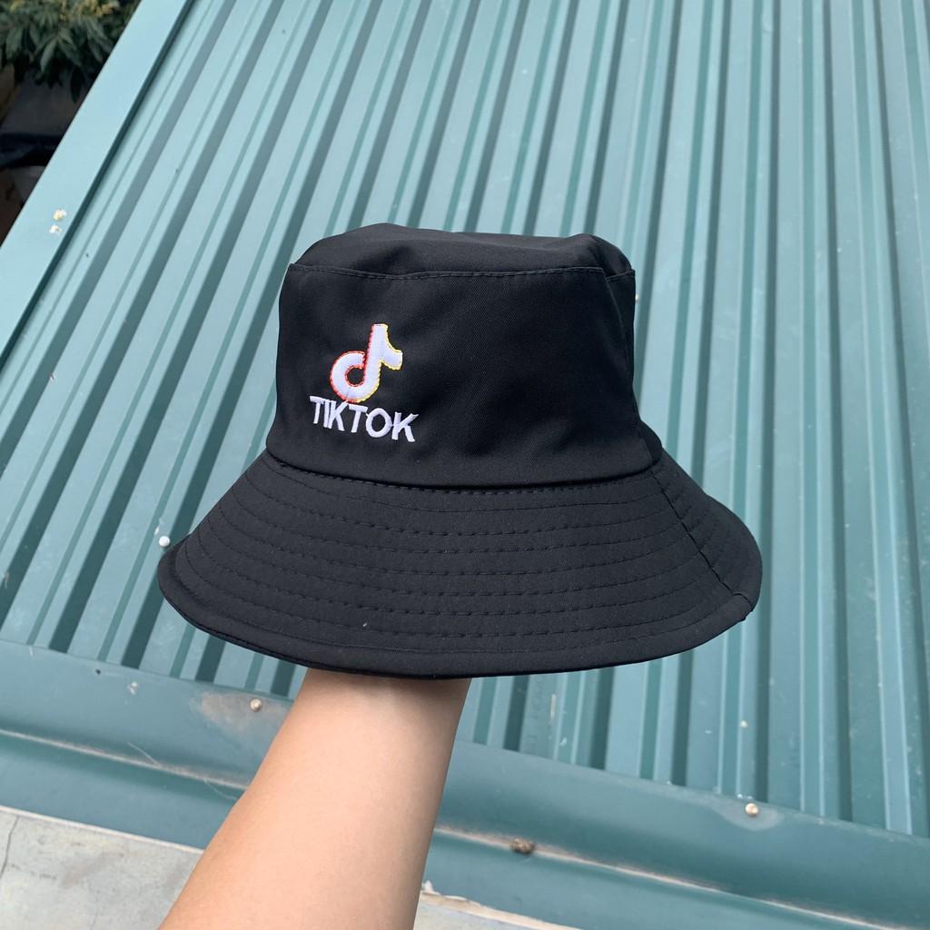 Mũ bucket unisex nam nữ thêu tiktokk hot hit