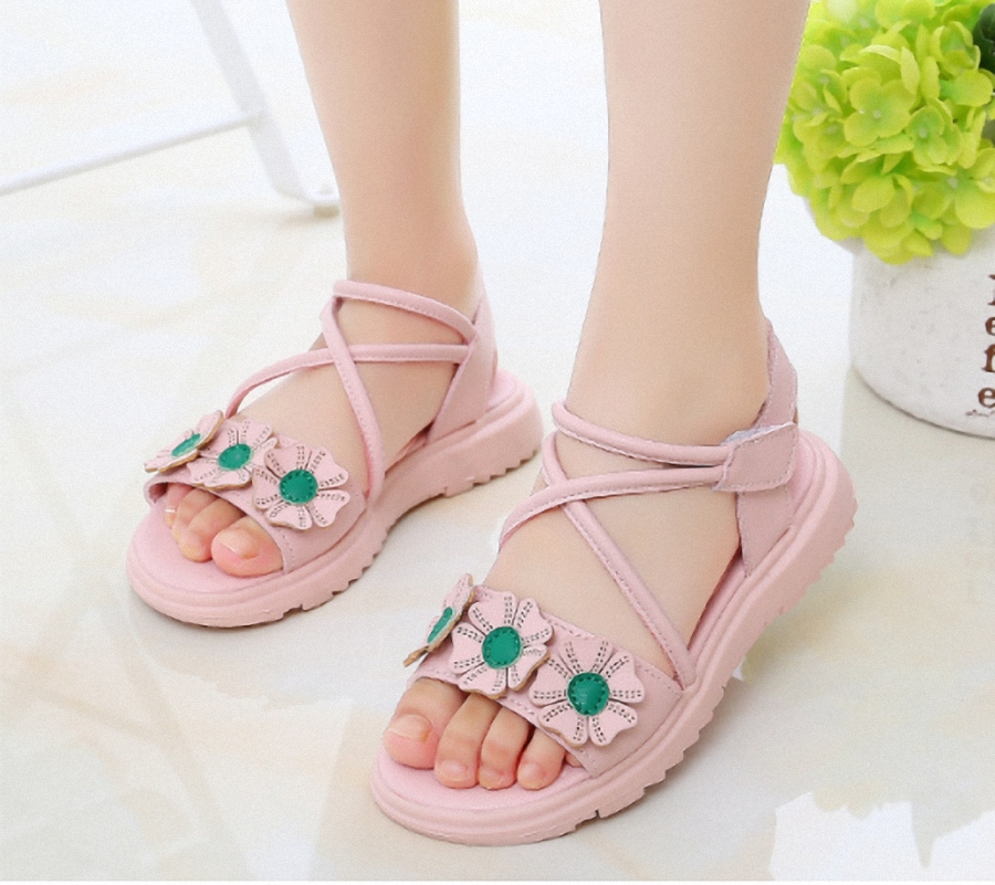 sandal đi học cho bé gái,giày đi học cho bé gái size 27- 37 AD119