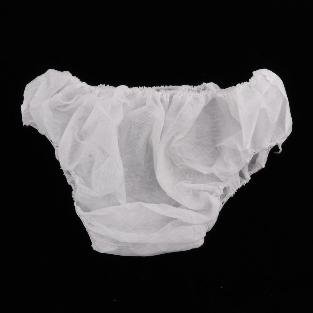 60 Pieces SPA Salon Travel Disposable Underwear Travel Panties For Women