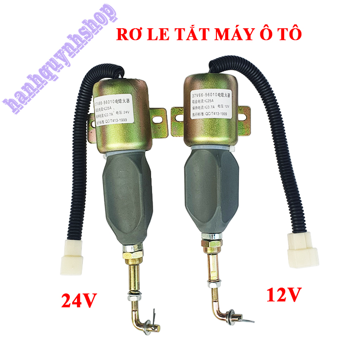 Chuột tắt máy ngầm ô tô 12V 24V 3 dây