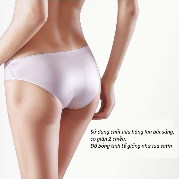 Quần Lót Băng Lụa Siêu Mỏng Không Đường May P344