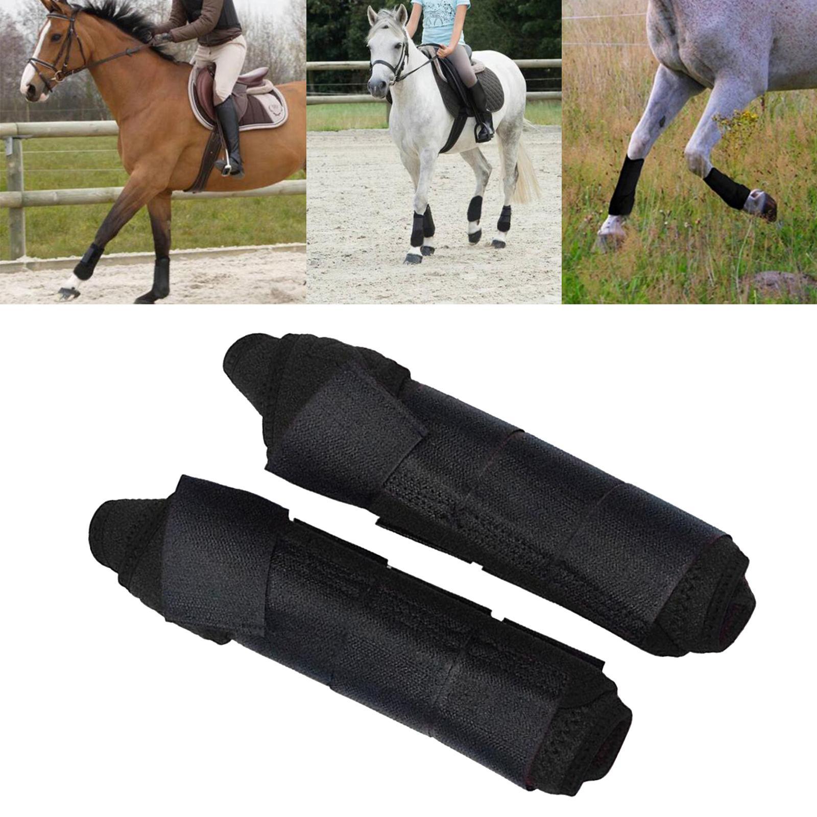 Equine Sport Horse Jumping Tendon Boot Leg Protection Brushing Support Gear