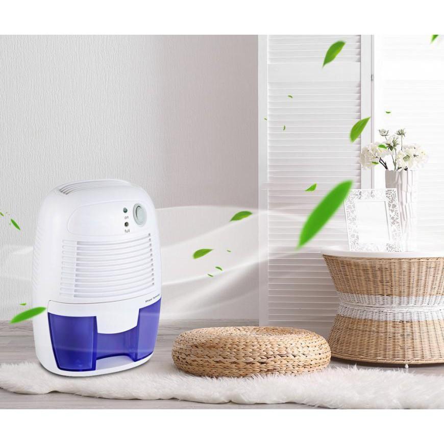 Máy Lọc Không Khí, Máy Hút Ẩm Mini Dehumidifier Trang Bị Màng Lọc Loại Bỏ Các Chất Ô Nhiễm, Khói, Bụi Trong Không Khí