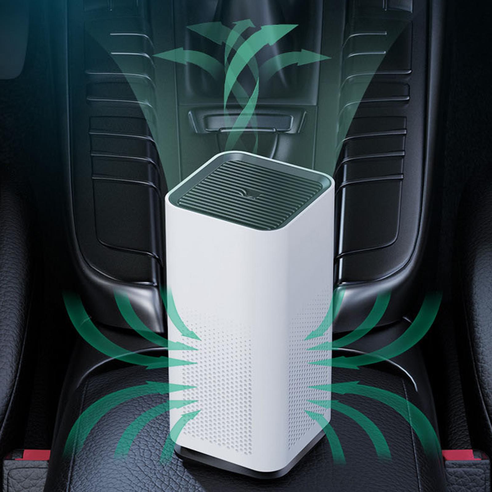 Máy Lọc Không Khí Ion Âm Để Bàn Dq508 Với Đèn Chiếu Sao Usb Di Động Yên Tĩnh