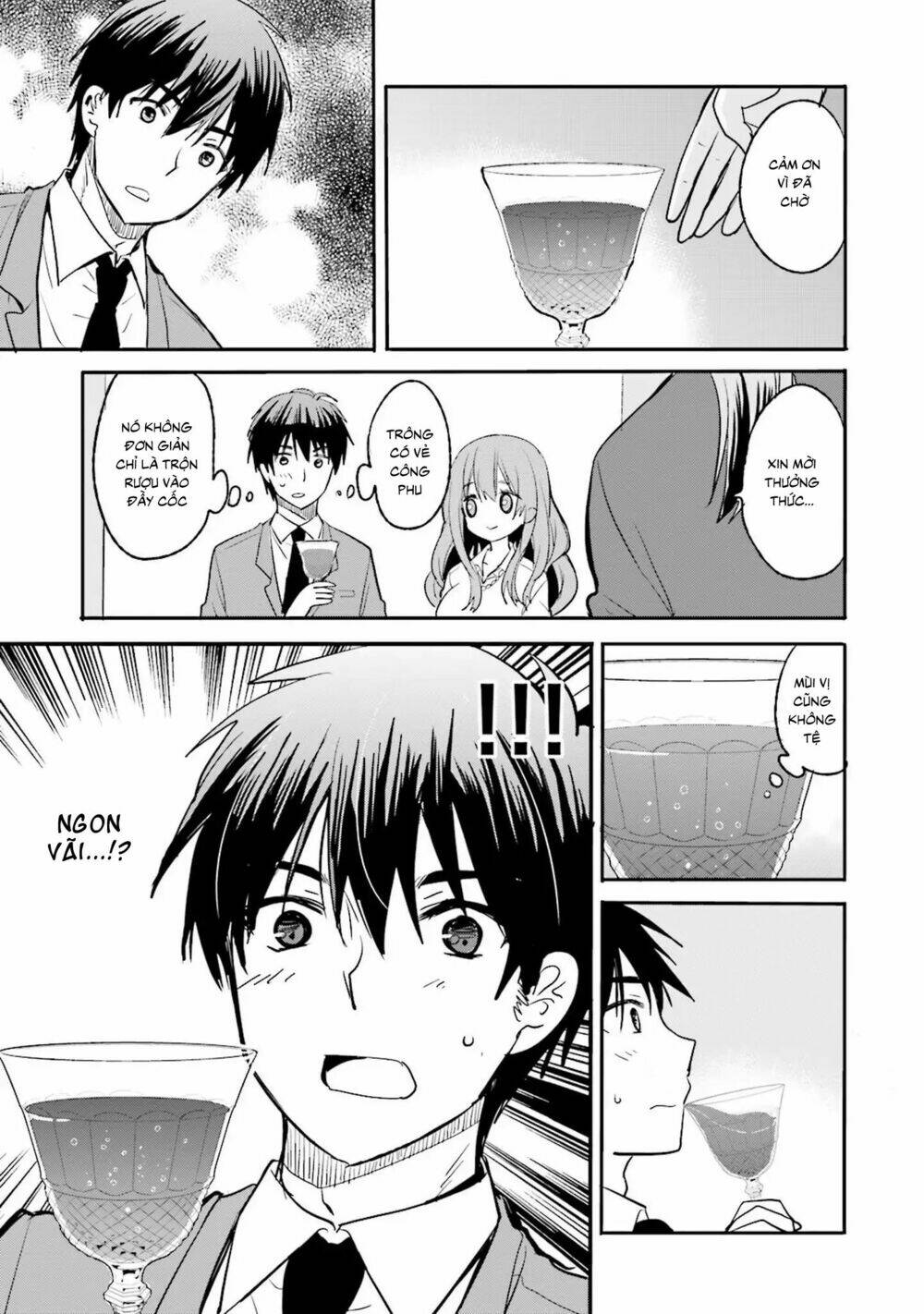 kirei na onee-san to nomu osake wa suki desu ka? chapter 1 15