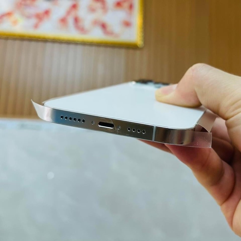 Miếng Dán dẻo PPF full viền dành cho iphone 14 pro max đến iphone 11 ,miếng dán mặt lưng full viền