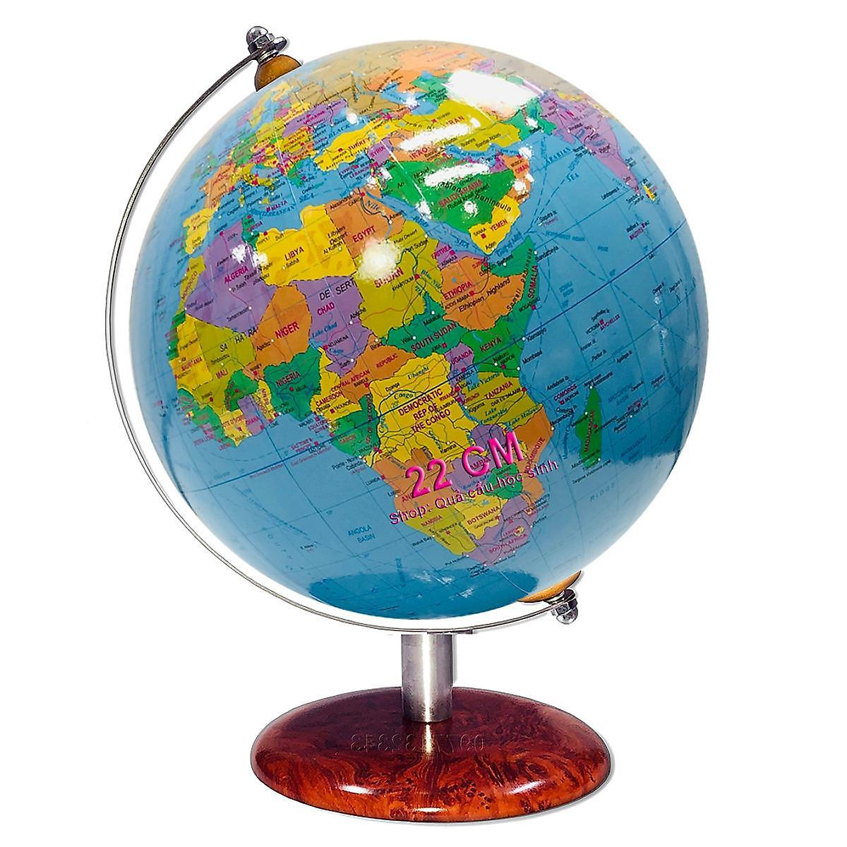 Quả cầu Phong Thuỷ - Giá đỡ inox, đế inox vân nu