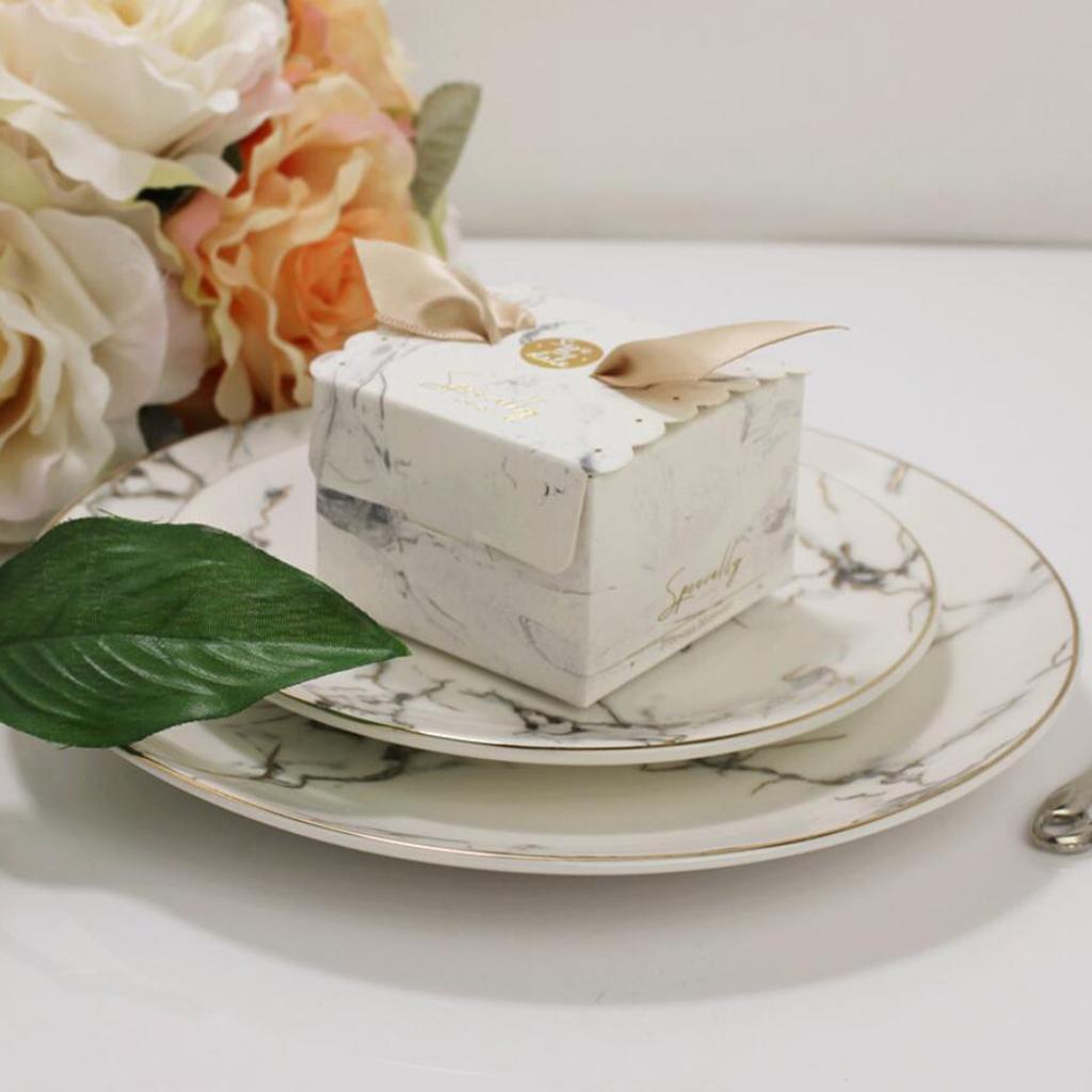 10 pieces candy chocolate gift box wedding favor boxes with