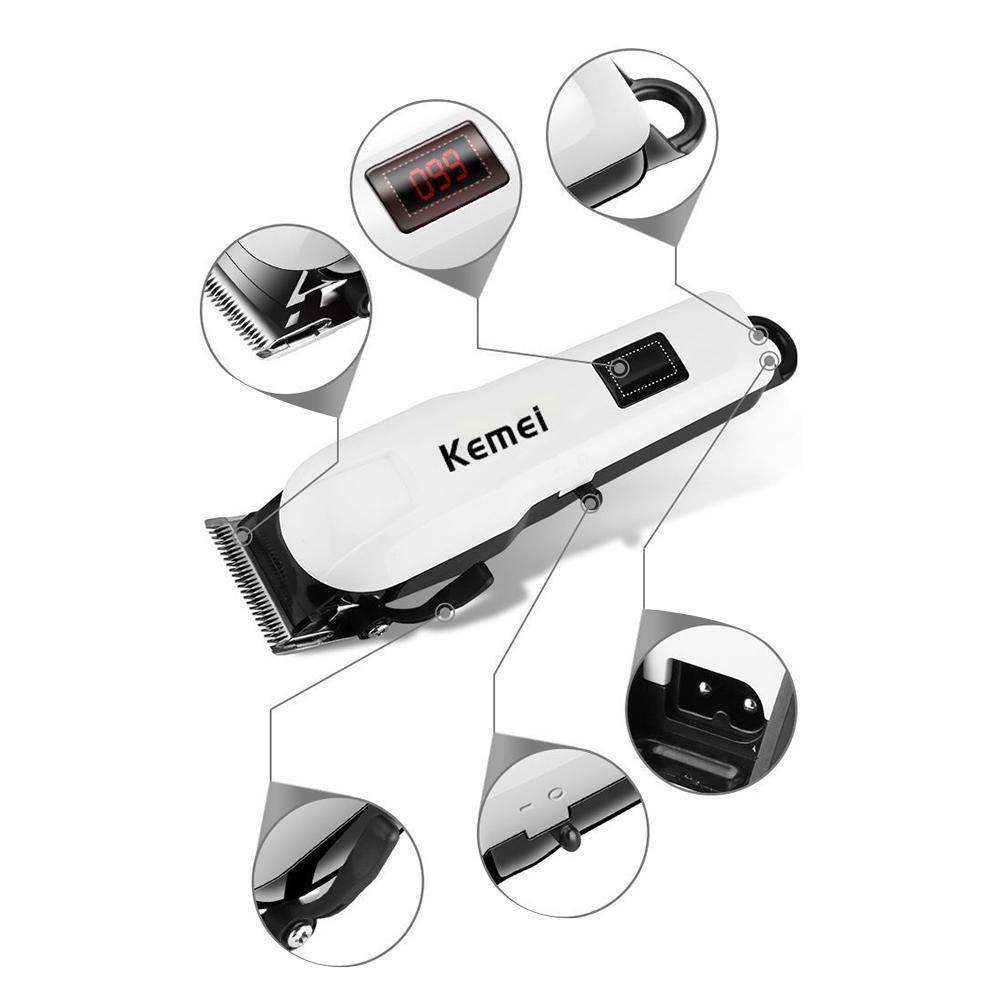 Tông Đơ Cắt Tóc Không Dây Kemei KM-809A