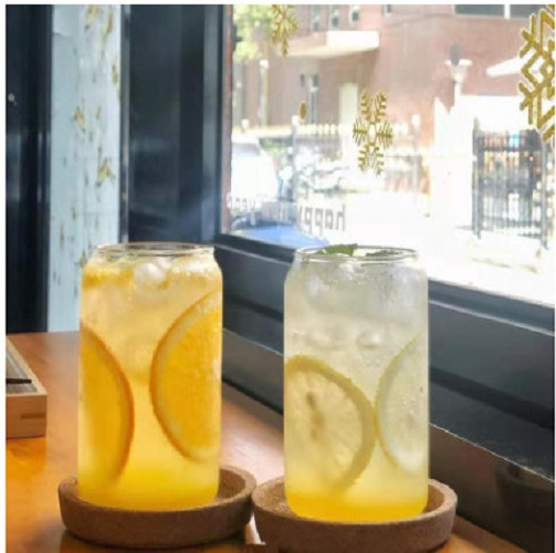 Ly Thủy Tinh Glass Can 370ml | Thủy Tinh Cao Cấp