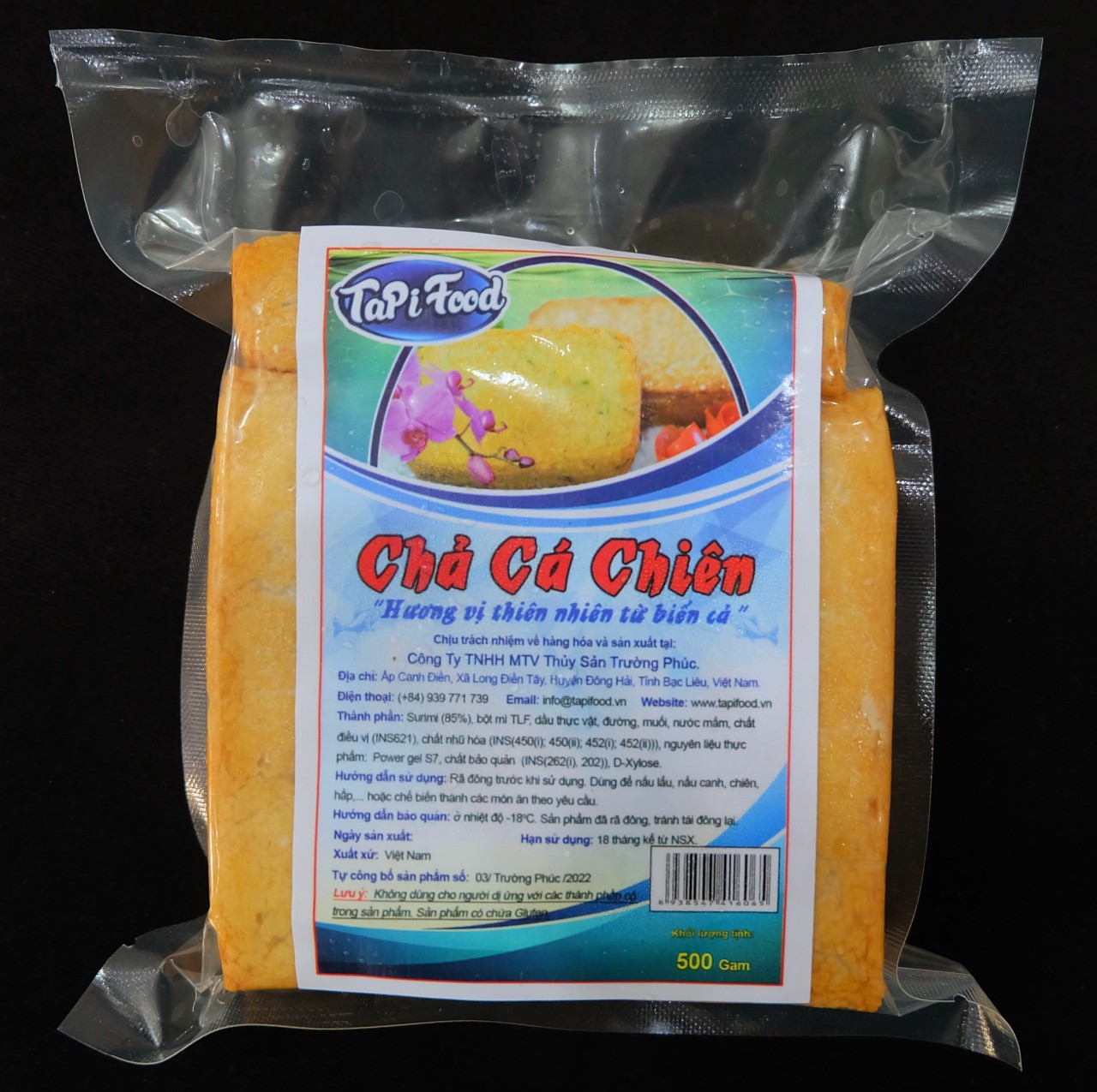 Chả cá chiên - Tapifood /500gr