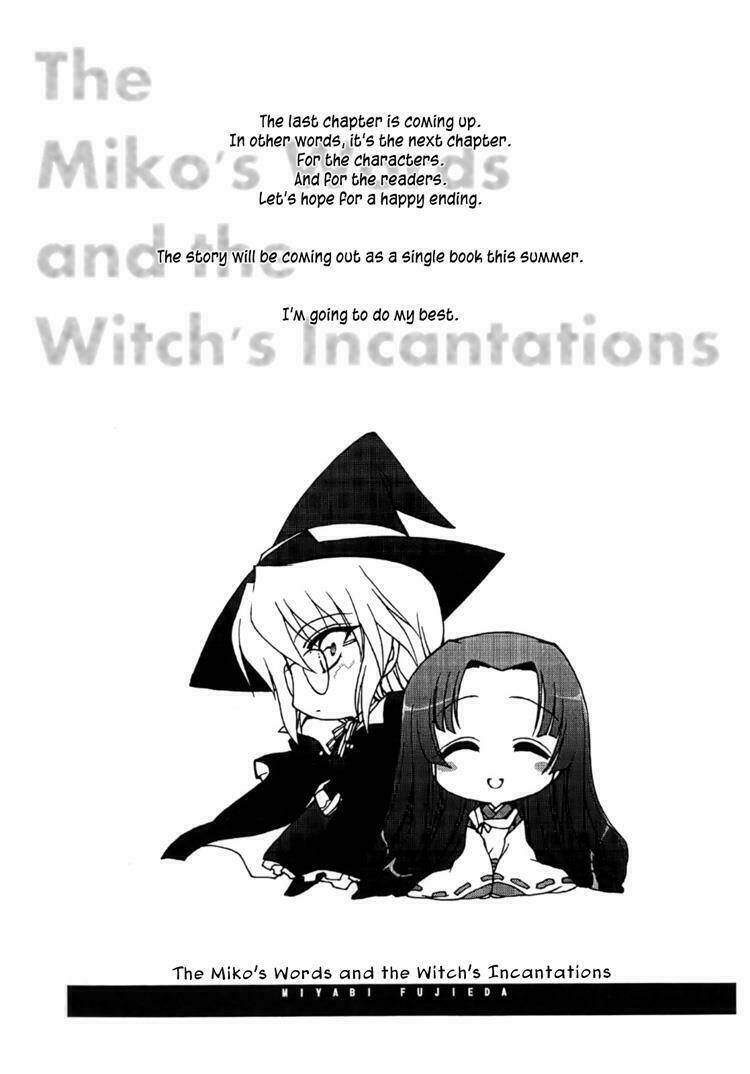 the caged miko and the whimsical witch chapter 5 25