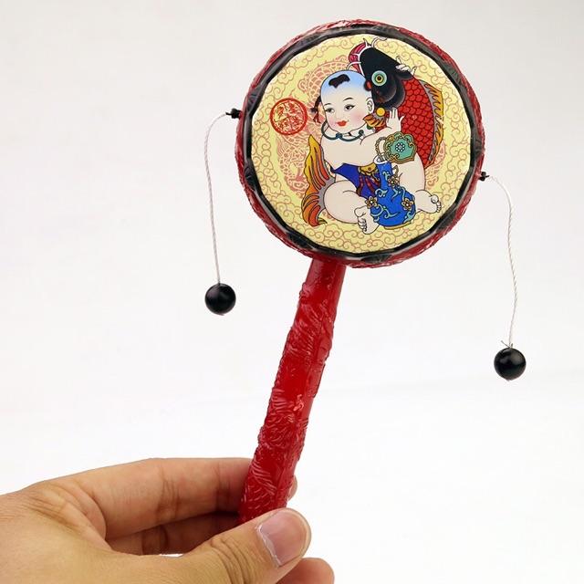 Đồ Chơi Trống Lắc Cầm Tay Cho Bé