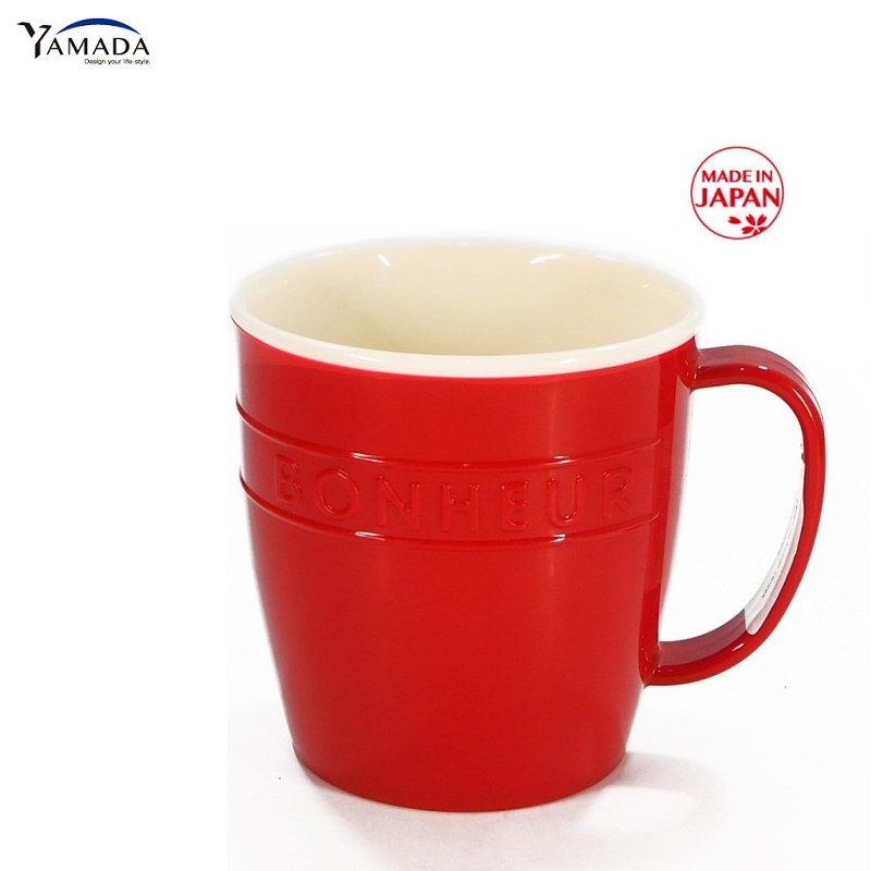 Cốc uống trà, cà phê chính hiệu Yamada Bonheur dùng được trong lò vi sóng hàng Made in Japan