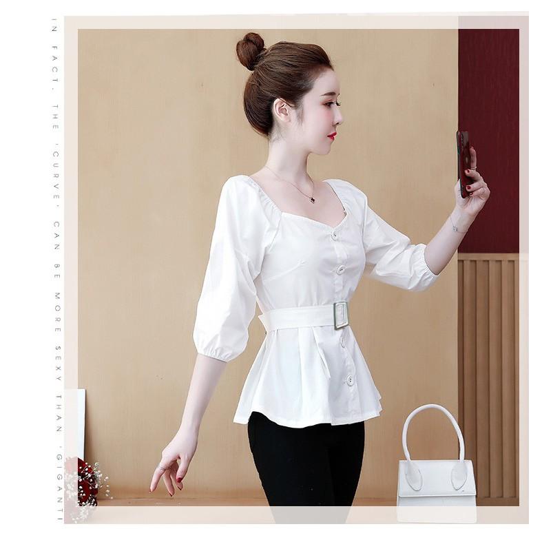 ÁO TAY LỠ KÈM THẮT EO XINH XẮN