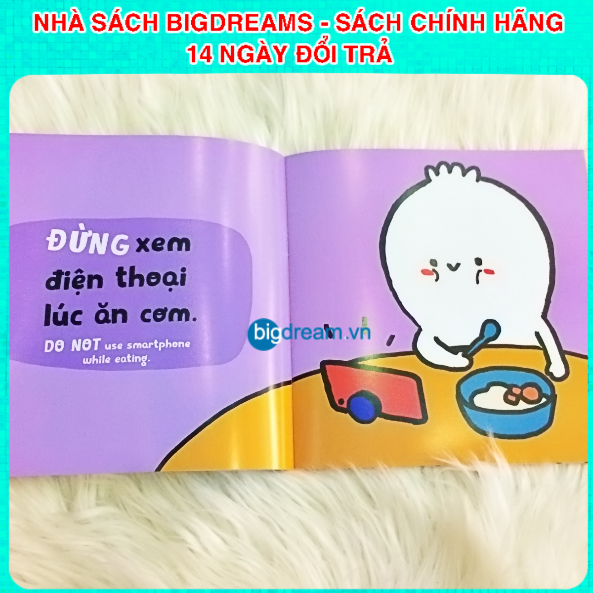 BẢN MỚI SONG NGỮ Miu Bé Nhỏ Đừng Xem Tivi Nhiều Nhé! Phần 1 Ehon Kĩ Năng Sống Cho Bé 1-6 Tuổi Miu miu tự lập hiểu chuyện