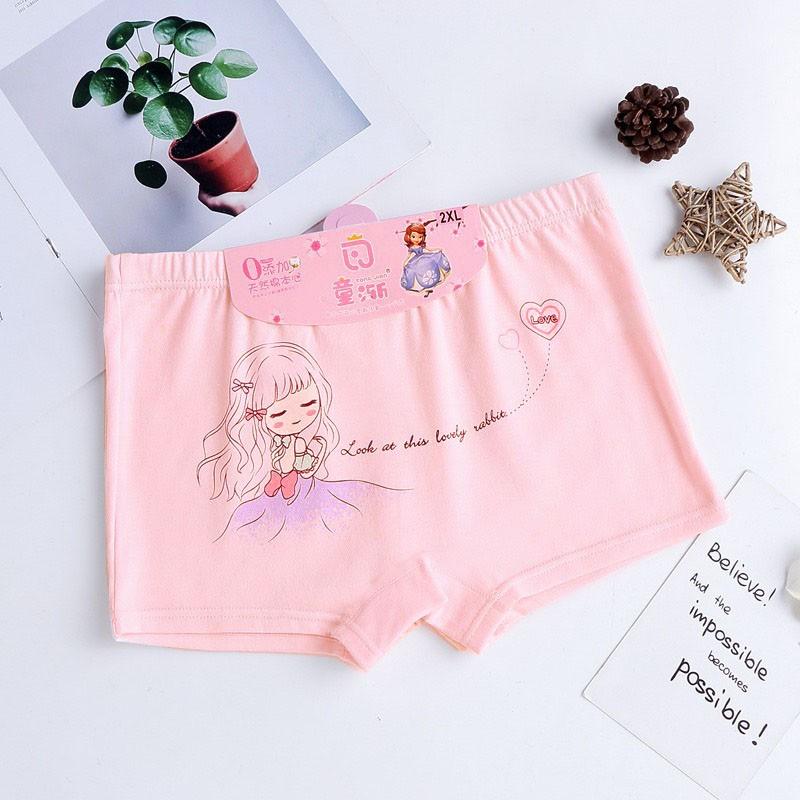 Combo 5 Quần chip ,quần lót bé gái ,quần cho bé từ 2-5 tuổi.