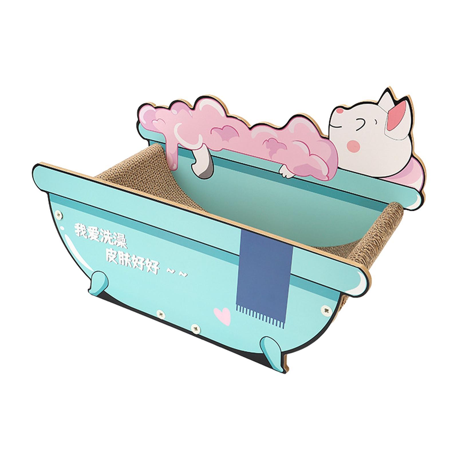 Boat Cat Scratcher Lounge for Small Medium and Large Cats Cat Scratching Mat