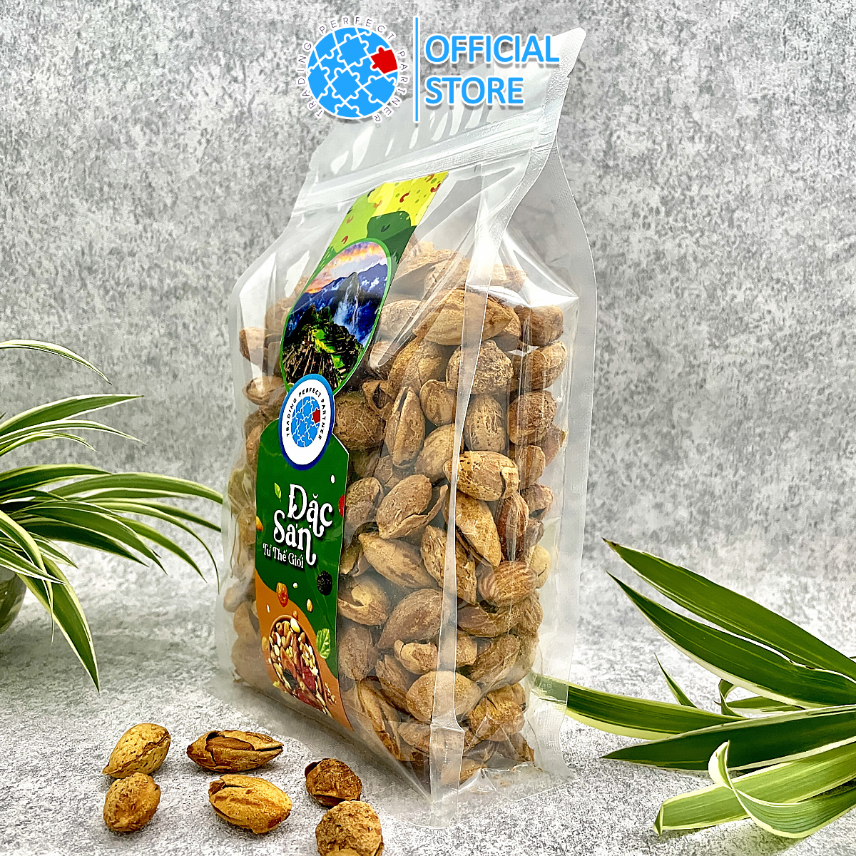 Hạt Hạnh Nhân Mỹ Rang Bơ Trading Perfect Partner túi 500g