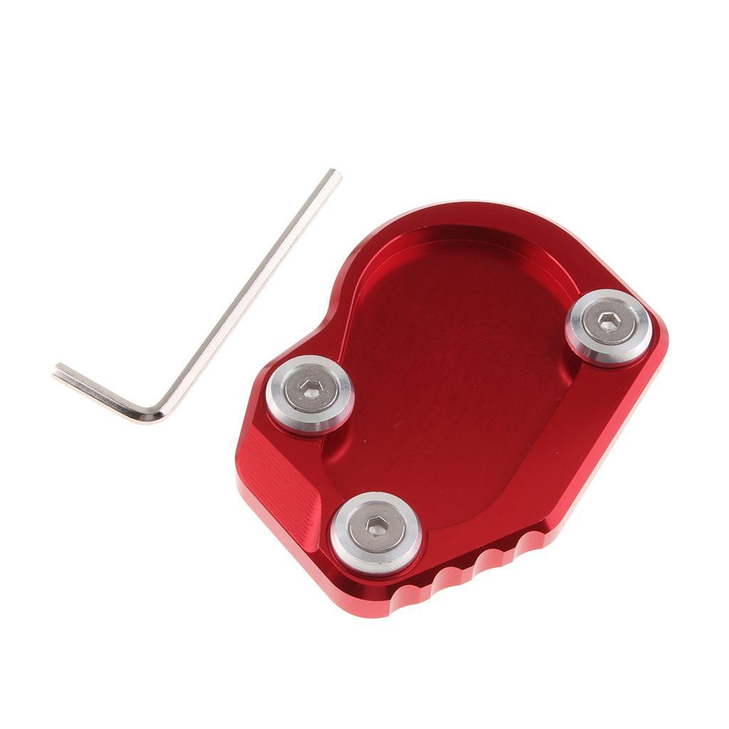 Motorcycle CNC Side Stand Kickstand Enlarge Plate Pad For BMW R nineT 2014-2016