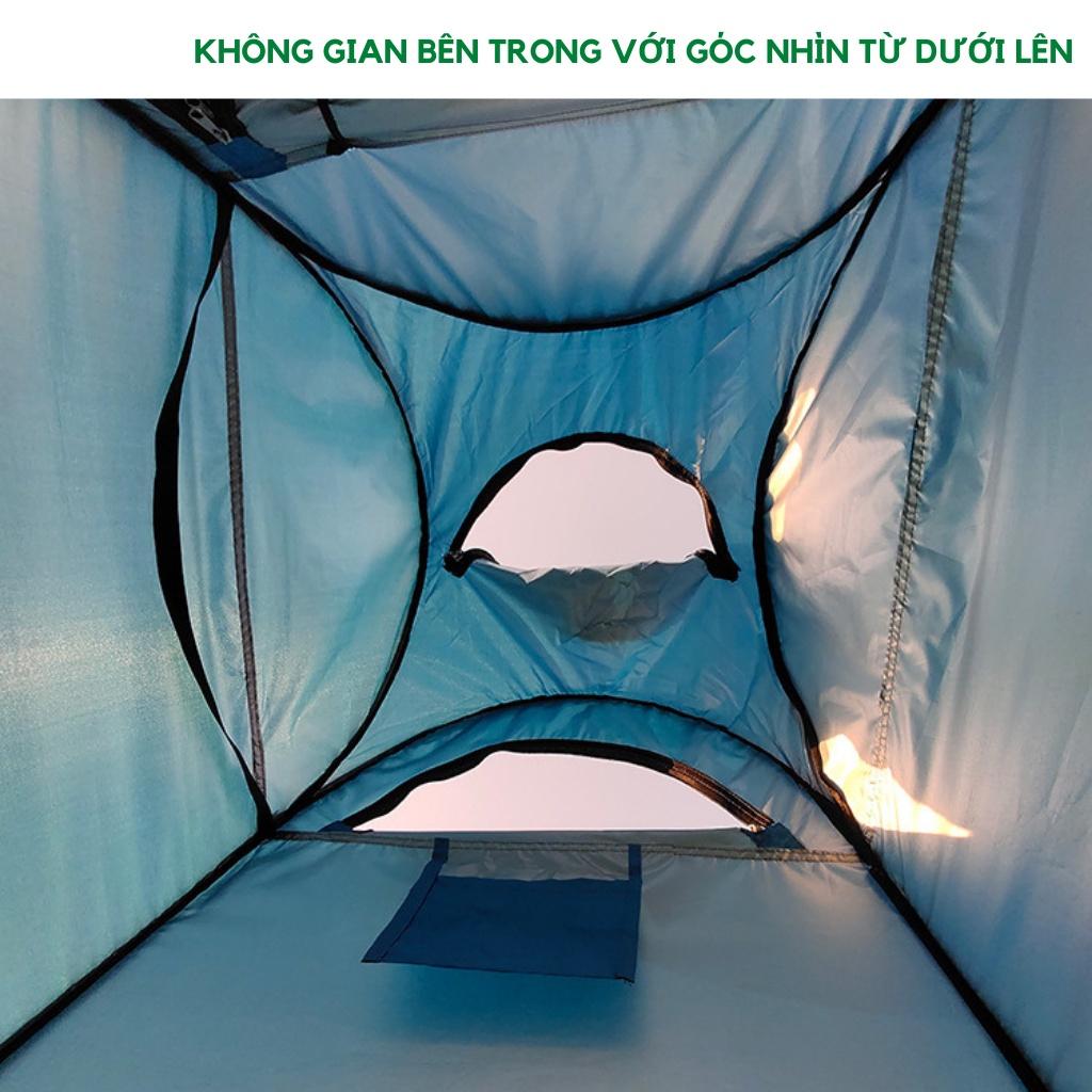 Lều thay đồ ngoài trời vệ sinh dã ngoại gọn nhẹ tiện dụng, gấp gọn đồ chụp ảnh ngoại cảnh tự bung.
