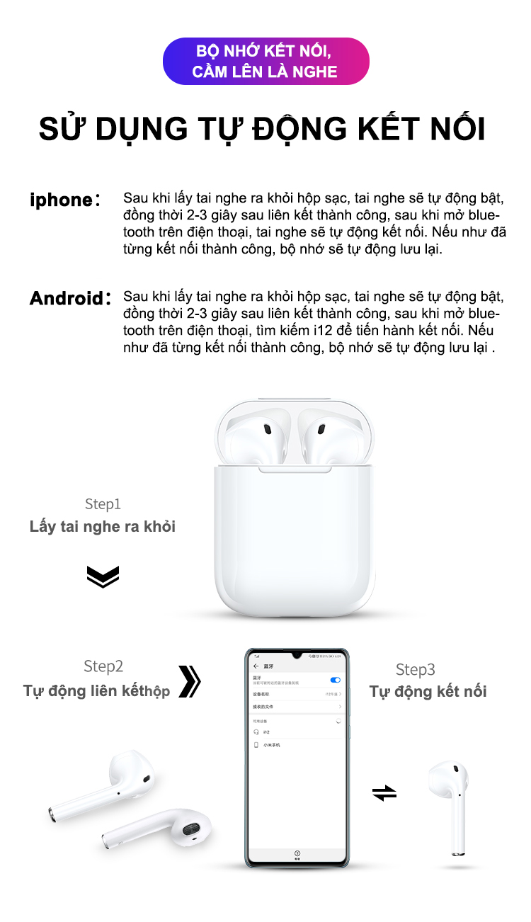 Tai nghe bluetooth 5.0 TWS Air Pro - Định vị + Đổi tên thiết bị và Tháo tai nghe dừng nhạc APPRO0- HÀNG CHÍNH HÁNG SINO