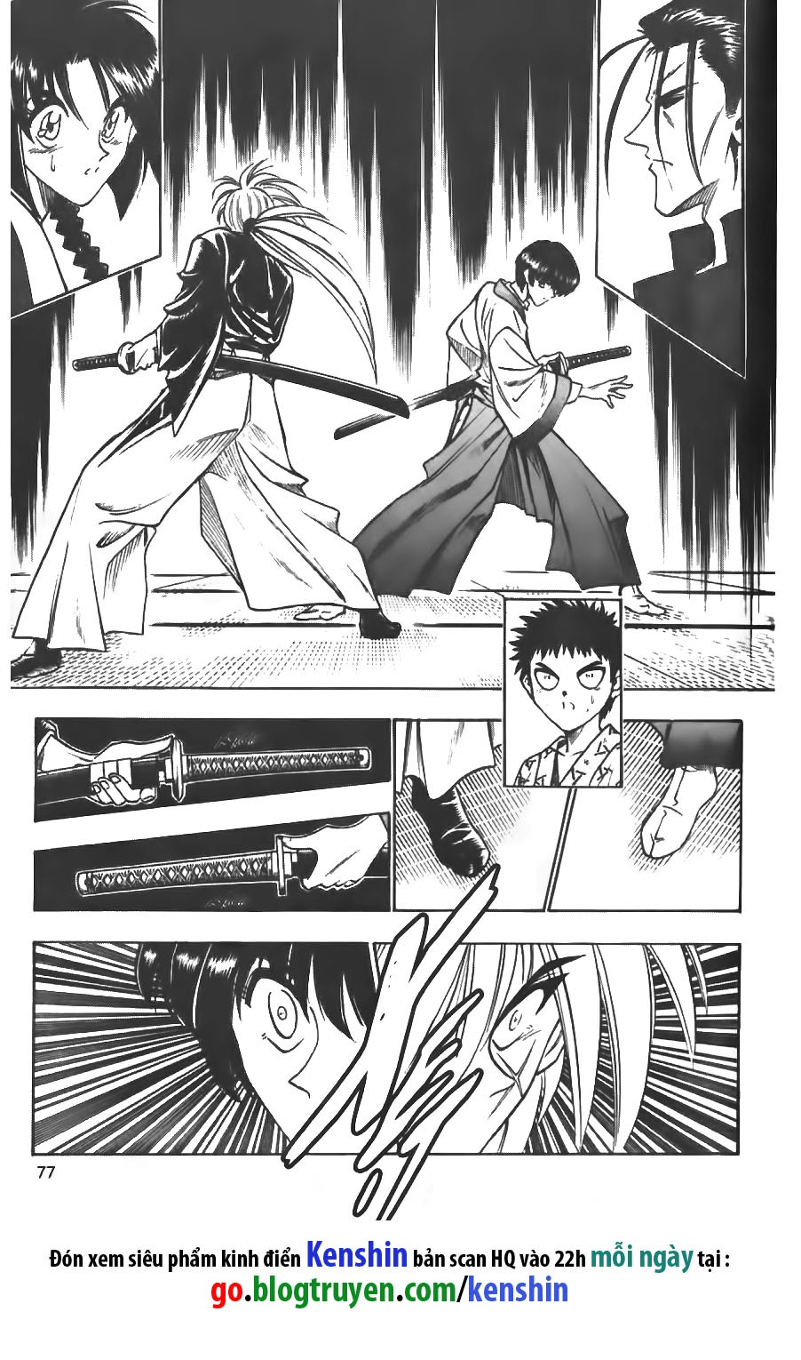 lãng khách kenshin bản nét (2019) chapter 70 14