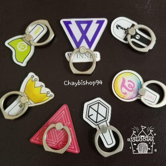 Iring gắn điện thoại GOT7 WINNER BIGBANG WANNA TWICE SEVENTEEN